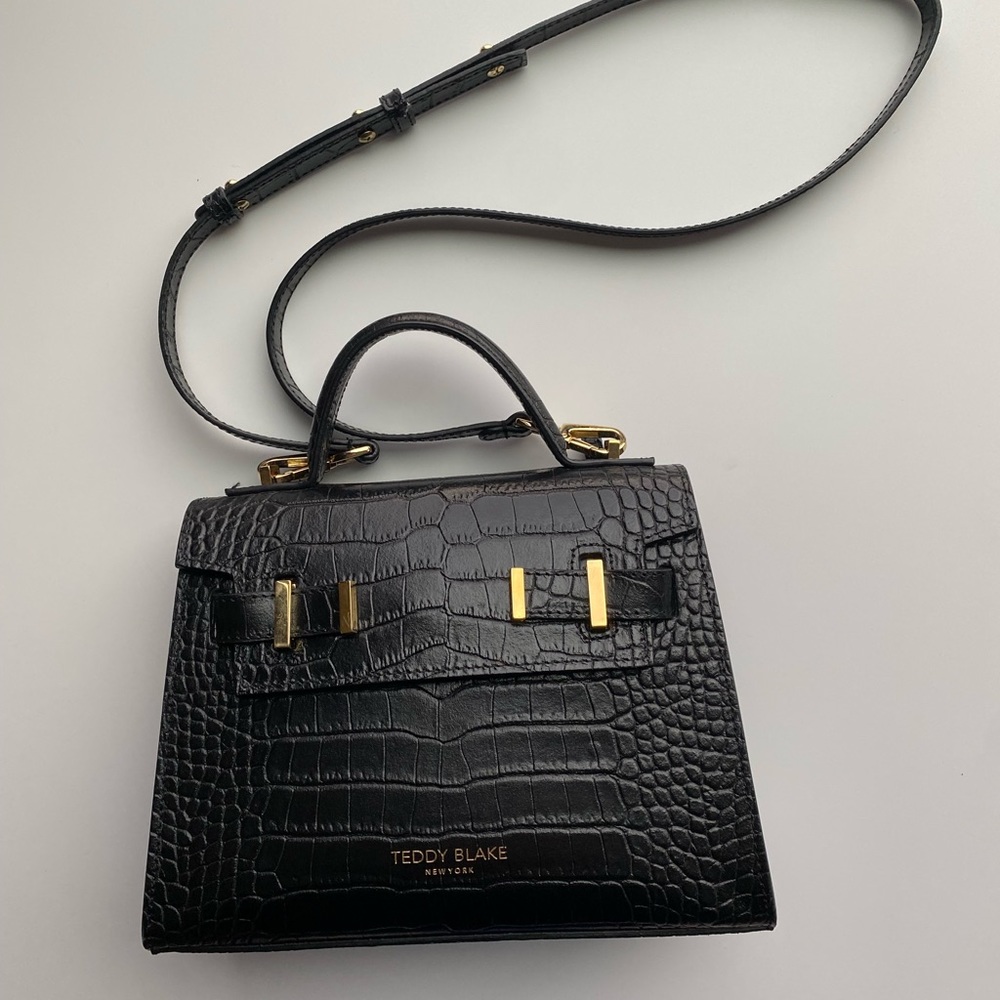 Teddy Blake Ava Croco Gold